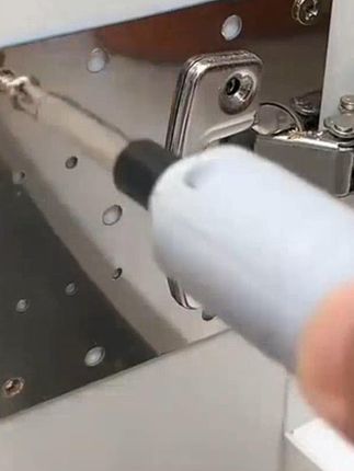 抢!【8片送48个螺丝钉】不锈钢合页修复板柜门合页安装板合页修复器  #合页修复板#  方便又实用  #橱柜合页修复器#  五金工具