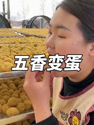 又是吃变蛋的季节了,河南的特产五香变蛋出缸了,都是用鲜鸡蛋制作而成,个个溏心Q弹,剥开直接就能吃,不苦不哲嘴,凉拌一下更好吃#河南溏心变蛋#五香变蛋#变蛋#优质农产品