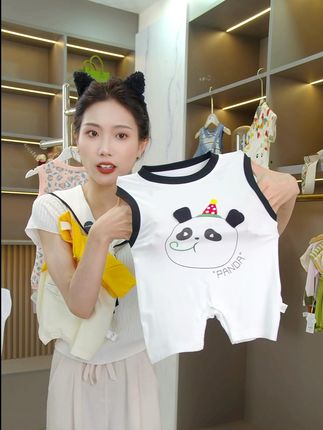#婴幼儿服饰 #面料舒适透气 #夏季必备