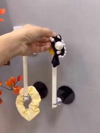 发圈发箍收纳架卫生间发饰发夹皮筋头绳挂钩发绳首饰品收纳#发圈收纳架 #发圈挂钩 #头绳挂钩 #皮筋头绳挂钩 #发夹收纳挂钩