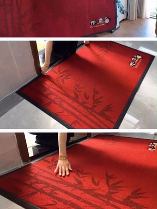 #大江地垫 喜气洋洋红色入户垫 不带泥沙进门#居家好物 #防滑耐磨 #厂家