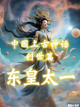 华夏-神话篇之东皇太一 #热点 #热点小助手#华夏文明 上古神祇,太初之灵。居九霄,掌宇宙胎卵,为楚地至高天神。#随变ai随便玩