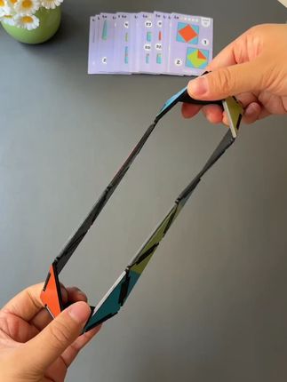 科答鸭百变拼图魔尺幼儿园入门初学简单魔条开放脑力儿童益智玩具#儿童玩具 #百变魔尺 #拼图魔条 #幼儿园玩具 #益智玩具