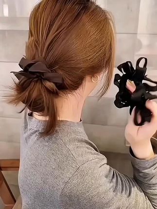 东大门同款蝴蝶结褶皱发圈女发量少发绳扎头皮筋百搭头花头绳发饰 东大门同款蝴蝶结褶皱发圈女发量少发绳扎头皮筋百搭头花头绳发饰 #发圈# 头绳 #头饰发饰# 美出高级感