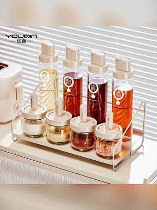 油壶家用厨房酱油醋调味料瓶套装玻璃防漏香油料酒专用组合装罐子 油壶#油壶 #调味料瓶 #调味料瓶推荐