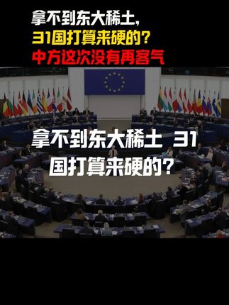 拿不到东大稀土,31国打算来硬的?中方这次没有再客气