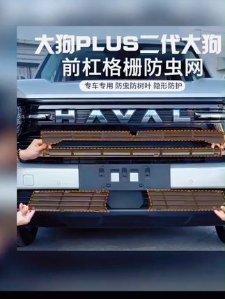 哈弗二代大狗PLUS防虫网改装专用水箱保护网前杠格栅防柳絮防尘网 #A股 #央妈 #美国降息 #祖国强大 #牛市