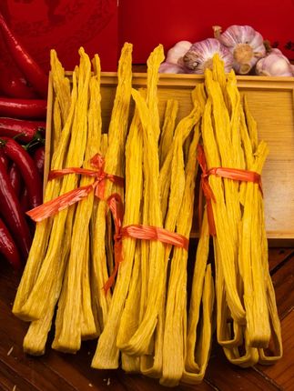 豆枝枝手工头层原浆腐竹炒菜火锅凉拌炖菜拍两包送一包到手三大包 #腐竹 #原浆腐竹 #手工腐竹 #火锅 #好物推荐