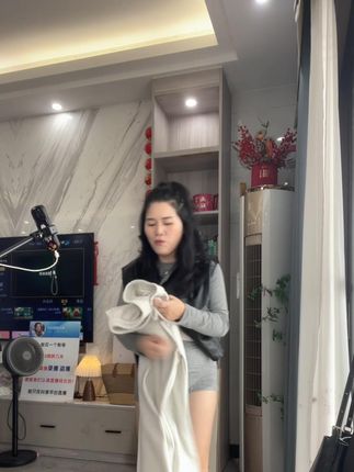 高品质简约抽绳直筒卫裤休闲裤散步裤阔腿 #谁穿谁好看系列
