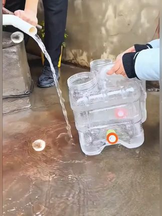 车载家用储水桶装备饮用户外纯净矿泉水箱摆摊烧烤店用品大容量#储水桶 #储水桶推荐 #家用储水桶 #户外储水桶 #车载储水桶