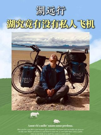 神秘富豪怒送一架私人飞机,只为让湖回国!#湖远行#湖的环球之旅#最美的风景在路上#湖的环球梦#湖的骑行梦