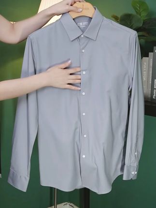 这款男士衬衫商务休闲轻松拿捏,喜欢的入手一件吧 #穿出高级感 #品质男装 #衬衫