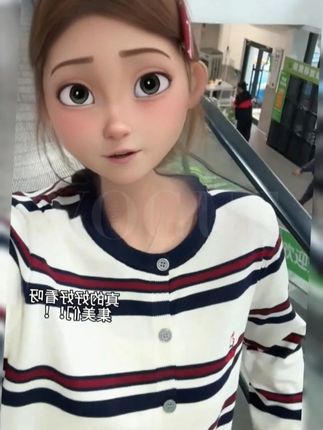 韩系撞色条纹圆领针织开衫女秋季慵懒宽松设计感刺绣毛衣 #针织开衫 #针织衫 #条纹控