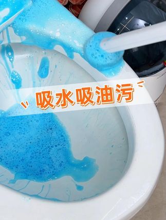 懒人洁癖人士必备,就是这个一次性马桶刷,全程无接触#马桶刷 #一次性马桶刷