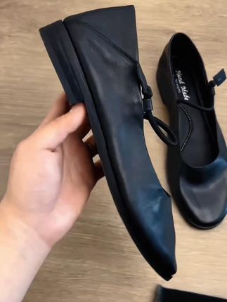 羊皮版圆头复古一字带玛丽珍小皮鞋女芭蕾通勤软底浅口平底单鞋_0713_2 #软底软面穿上超舒服 #不挑年龄不挑脚 #ootd穿搭 #小皮鞋 #高品质鞋子