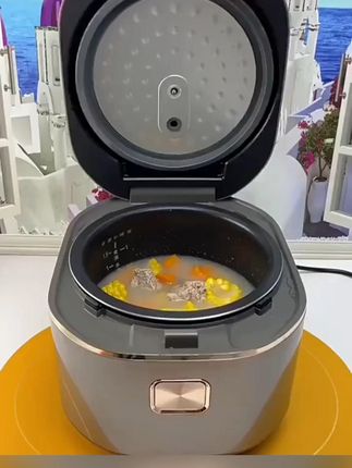 0929-020.mp4 苏泊尔电饭煲4L蓝钻球釜家用智能大容量烘焙多功能预约柴火电饭锅