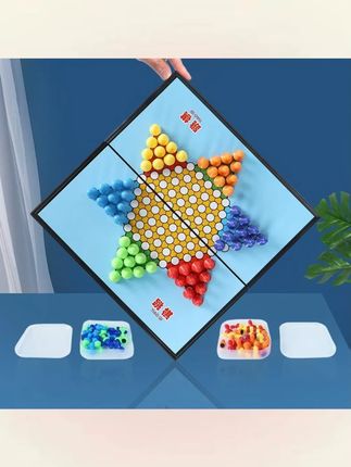 郝邵文 推荐跳棋儿童益智磁性跳跳棋大号五子棋二合一飞行棋游戏玩具棋类大全#跳棋 #益智玩具 #磁性跳棋 #儿童跳棋 #跳棋玩具