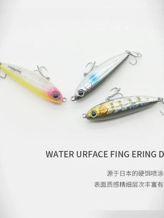 微物之字狗水面系炮弹浮水铅笔小铅笔路亚假饵红眼鲈鱼翘嘴军鱼#路亚假饵 #钓鱼神器 #水面系假饵 #红眼鲈鱼 #翘嘴军鱼