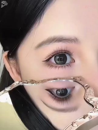 #欧美大眼 #超浓密睫毛 #秒变大眼睛 #假睫毛 #免胶水假睫毛