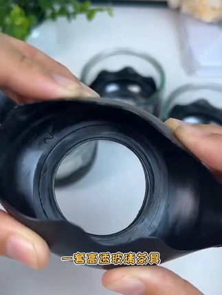 9.9包邮/5件套茶具一壶四杯透明家用耐热带盖水具套装功夫泡茶壶#99包邮 #茶具套装 #透明茶具 #功夫泡茶 #家用茶具