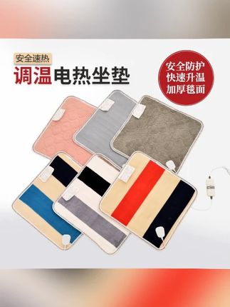 多功能高档电加热坐垫办公室家用加热垫加厚调温保暖神器 #电加热坐垫  #坐垫  #电热坐垫 #这个冬天不怕冷  今年冬天真的是太冷了,加热椅垫一定要安排上
