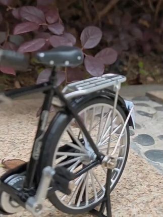 DIY拼装1:10二八大杠自行车传统老式复古怀旧自行车拼装模型  #自行车拼装模型  #自行车拼装模型推荐  #自行车玩具  #玩具  #自行车模型