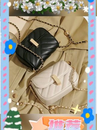 #韩版斜挎包 #夏季 #菱格 #手机包 #链条 韩版新款网红时尚百搭单肩斜挎包夏季小包个性菱格手机包链条女包