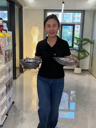 特厚大号防风酒精炉家用小火锅干锅饭店专用商用不锈钢锅仔锅底座#酒精炉 #干锅 #防风酒精炉