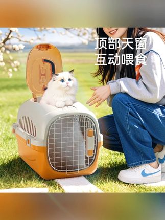 舒缓解压 惬意生活! 猫咪外出专用航空箱 猫外出便携猫包#萌宠日常记录 #萌物 #小屋 #萌宠出道 #超便宜超划算