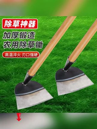#黄子韬 锰钢挖地草锄农用长柄锄草神器锄地除草锄头专用加厚农具#农用长柄 #锰钢挖地草锄 #长柄锄草神器 #锄头