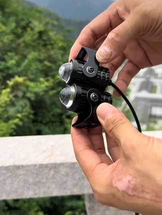 电动车摩托车超亮led大灯强光防水射灯 #防水射灯 #电动车射灯 #射灯 #led射灯 #强光射灯