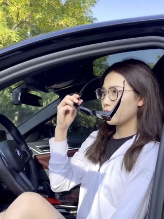 怎么甩都不掉的近视套镜,春夏季可以美美的拍照啦~#太阳镜 #近视 #墨镜套镜 #近视眼镜 #近视眼