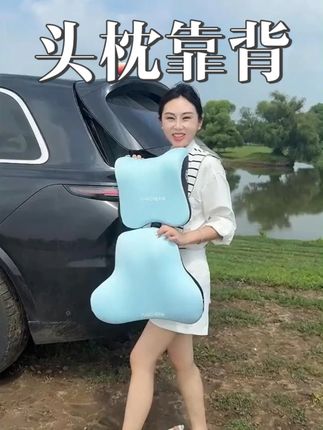 家里有车的都安排起来吧 #汽车头枕#汽车腰靠#头枕腰靠#车载好物#汽车用品