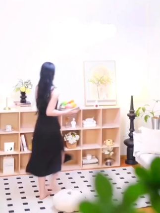 实木书架格子柜自由组合飘窗矮柜客厅家用落地靠墙收纳置物柜书柜#实木书架 #自由组合柜子 #收纳置物柜 #客厅家具 #书柜