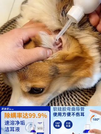 猫狗专属宠物滴耳液,铲屎官们有福了|