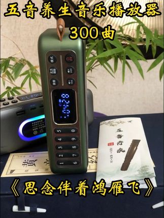 一款适合中老年人的五音音乐播放器,听五音,养五脏 #五音音乐播放器