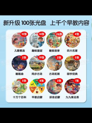早教机儿童学习机留声机儿歌古诗故事益智启蒙玩具哄睡蓝牙音响#早教机 #儿童学习机 #益智启蒙 #儿歌故事 #蓝牙音响