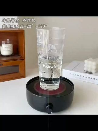 玻璃杯大容量水杯耐热吸管杯网红爆款美式咖啡高级感杯子ins杯子#玻璃杯 #玻璃杯子 #杯子 #吸管杯 #水杯