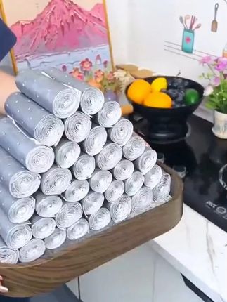 加厚款银膜灰膜室内抽油烟机吸油棉阻燃通用吸油棉一次性免洗家用
