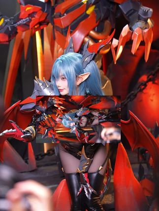 补回之前的BW展台 天夫人 #碧蓝航线#cos#碧蓝航线cos#天夫人#雷根斯堡