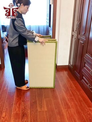 可折叠榻榻米垫子午休地垫爬行儿童地板垫防滑防潮打地铺床垫 #床垫 #地垫 #榻榻米垫 #棕垫 #榻榻米垫大炕垫