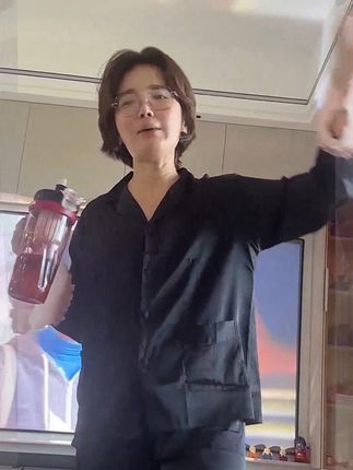睡衣女春秋季长袖冰雪丝可外穿法式尤莱特荷叶边家居服套装女士 #穿出高级感 #美出高级感 #又美又飒 #今天穿什么 #ootd穿搭