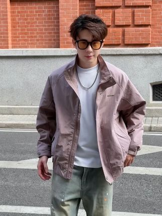 #立领夹克 #短款外套 #小个子穿搭
