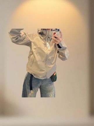 特氟龙三防软壳冲锋衣外套男女秋款山系户外防风防水连帽登山夹克 #ootd穿搭 #今天这样穿 #穿搭我是认真的 #冲锋衣 #冲锋衣男女同款