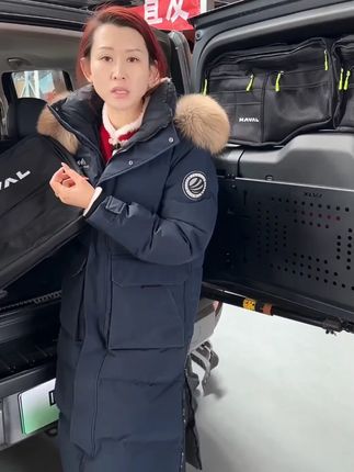 哈弗猛龙后备箱收纳包储物盒尾门收纳包后备箱两侧储物包多功能包#哈弗猛龙 #后备箱收纳包 #汽车收纳 #多功能包 #汽车用品