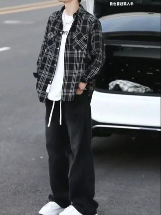 男士牛仔裤,松紧腰设计,2025秋冬季加厚加绒,降温都不怕了 #热点 #宽松牛仔款 #秋冬新款 #加绒加厚保暖