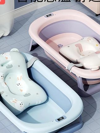 婴儿洗澡盆大号浴桶浴盆坐躺小孩家用宝宝可折叠幼儿新生儿童用品#婴儿洗澡盆 #浴桶 #洗澡盆推荐 #新生儿用品 #婴儿洗澡盆可折叠