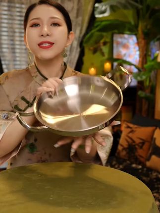 Q比普通平底锅更轻巧好用的316海鲜锅! 316不锈钢韩式干锅海鲜锅24cm火锅浅锅菜盘双耳锅#无限回购的宝藏单品#抖音美好丰收节#男士神仙单品#仙女必备#海鲜锅