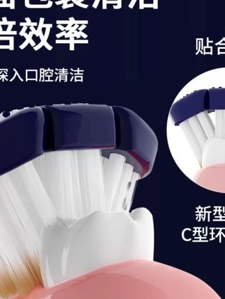 【6支三面牙刷】成人款情侣家庭套装三面3D立体刷头包裹式软毛牙刷#三面牙刷 #牙刷套装 #软毛牙刷 #成人牙刷 #家庭牙刷
