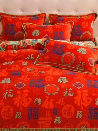 2025新款牛奶绒四件套加厚加密防静电套件双面绒加绒